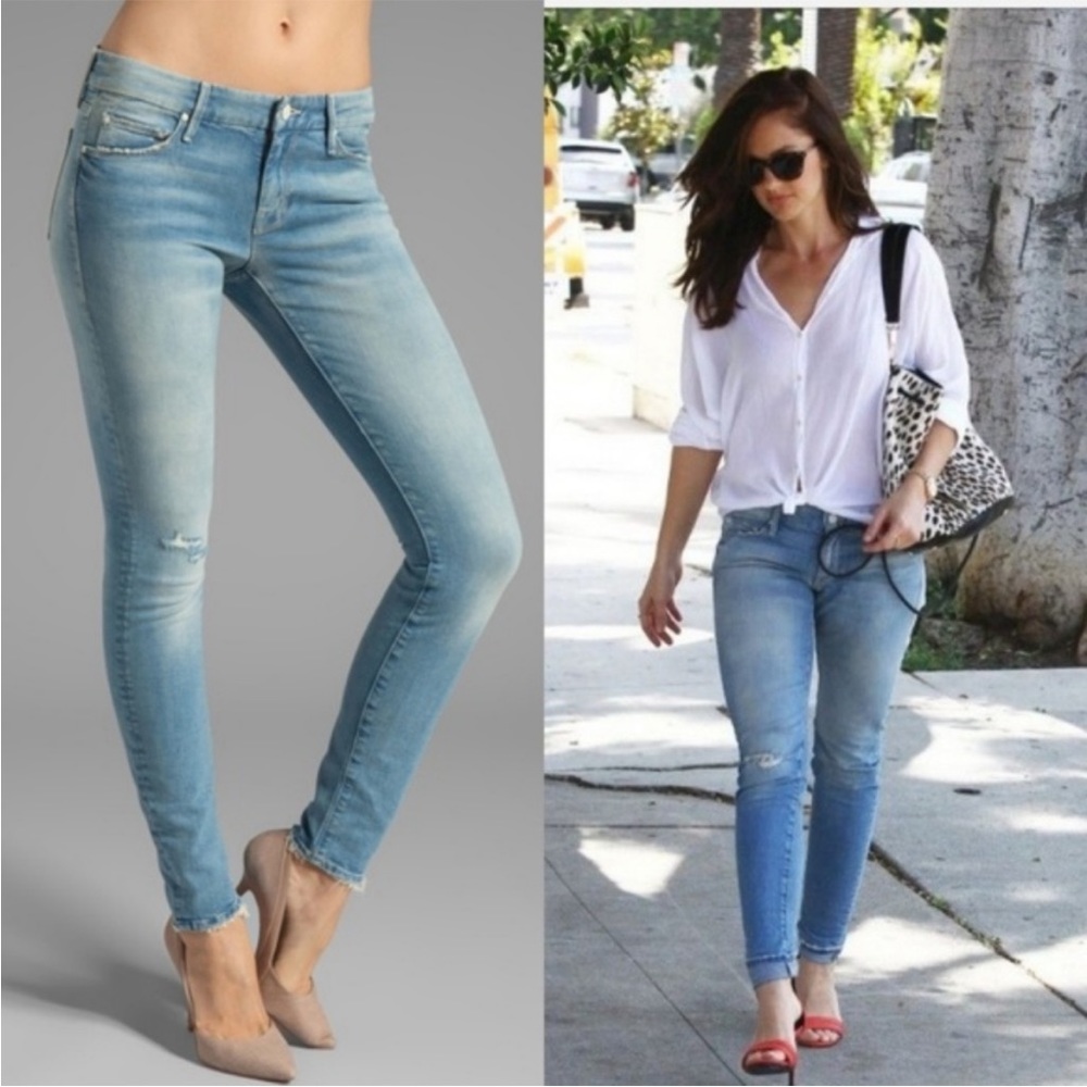 Mother Denim The Looker Love Drunk Cowboy jeans